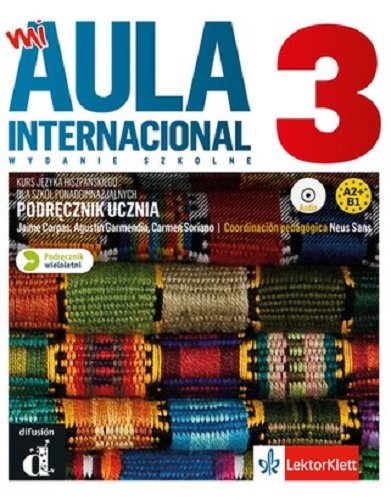 Mi Aula Internacional. Język hiszpański. Podręcznik. Klasa 3. Liceum i technikum + CD Opracowanie zbiorowe
