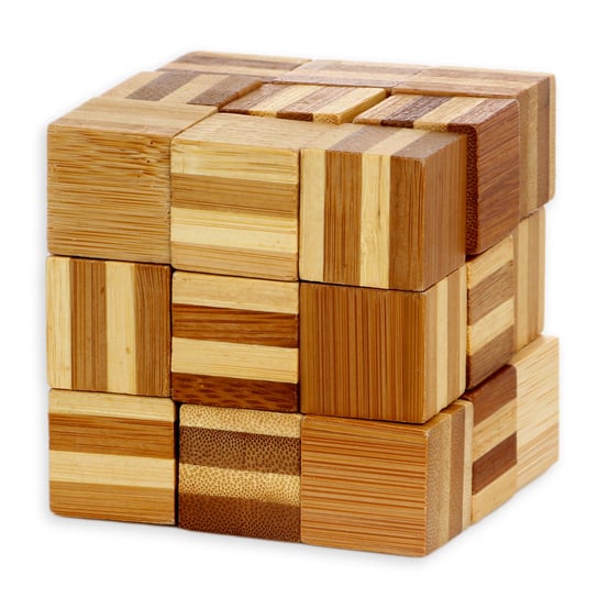 Mi-Toys, Łamigłówka bambusowa 6, drewniany Mi-Toys