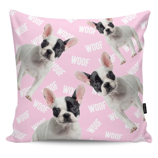 MIA home, Poduszka dekoracyjna Woof! pink MIA home