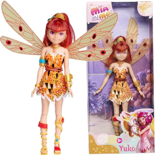 Mia i Ja Lalka wróżka Yuko z ruchomymi skrzydłami Mia and Me 23 cm Simba