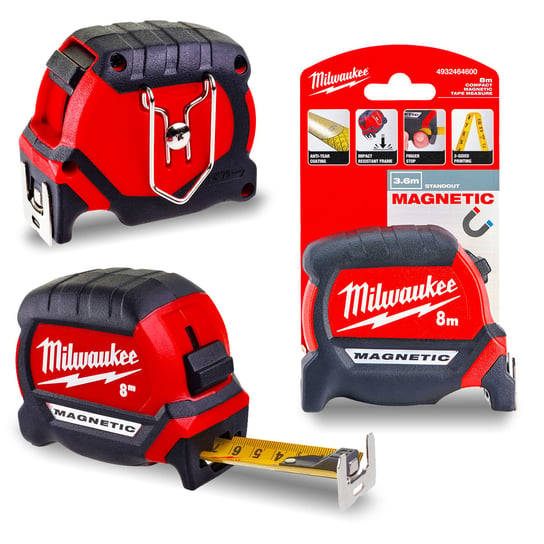 MIARA ZWIJANA MIARKA MILWAUKEE MAGNETIC 8m Milwaukee