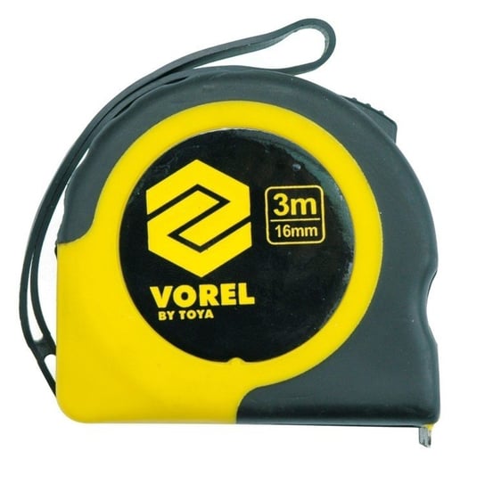 Miara zwijana żółto-czarna 3 m x16 mm 10104 Vorel VOREL