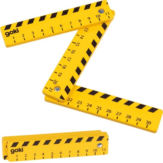 Miarka Składana Drewniana Dla Dzieci 30Cm Goki - Goki | Sklep EMPIK.COM