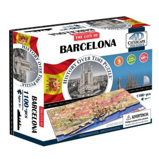 Miasta 4D, puzzle Barcelona Ambassador