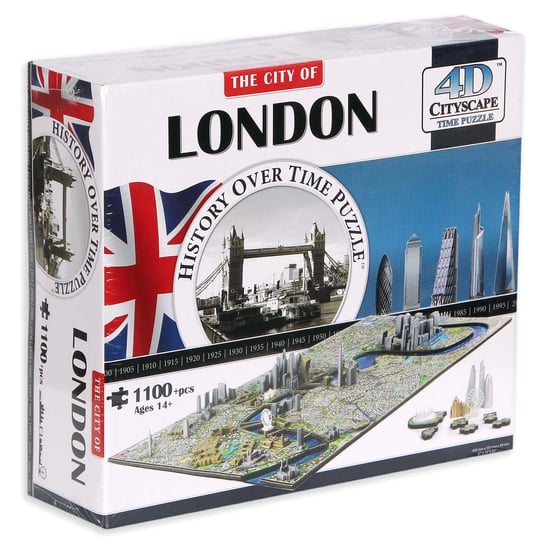 Miasta 4D, puzzle Londyn Ambassador