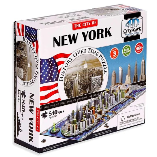 Miasta 4D, puzzle Nowy Jork Ambassador