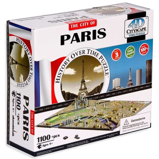 Miasta 4D, puzzle Paryż Ambassador
