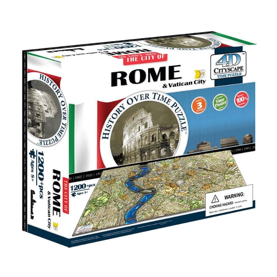 Miasta 4D, puzzle Rzym Ambassador