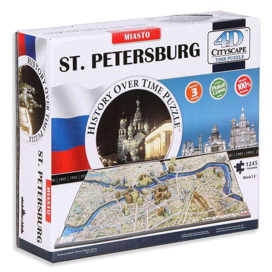 Miasta 4D, puzzle Sankt Petersburg Ambassador