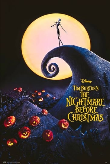 Miasteczko Halloween Tim Burton - plakat 61x91,5 cm Miasteczko Halloween