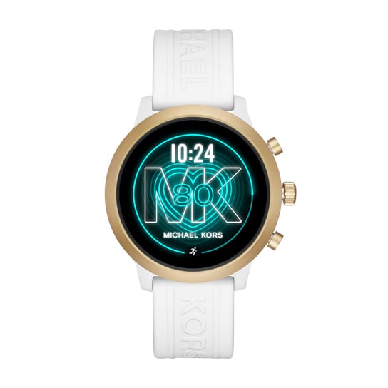 Michael Kors, Smartwatch, MKT5071 MK GO, silikon, biały MICHAEL KORS