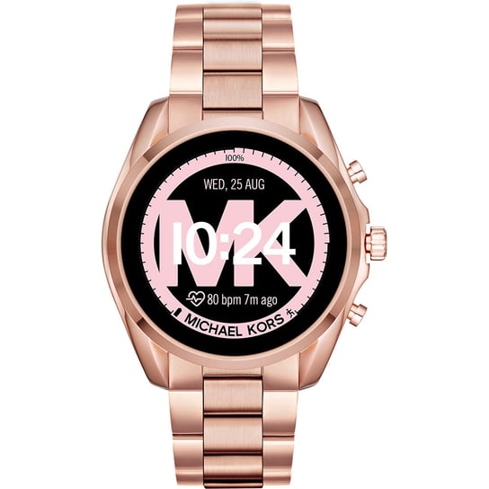 Michael Kors, Smartwatch, MKT5086 Bradshaw 2.0 HR, różowe złoto MICHAEL KORS
