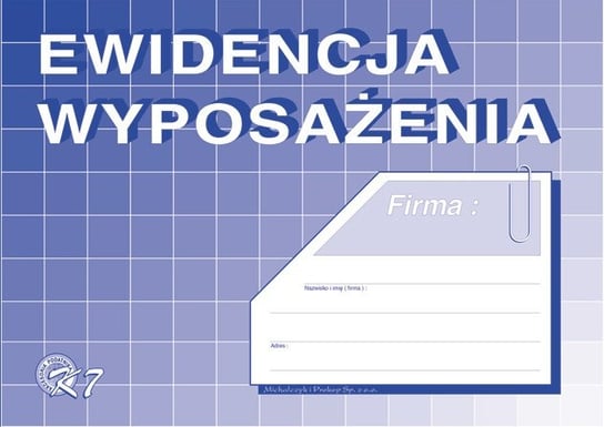 Michalczyk i Prokop, ewidencja wyposażenia A5 MICHALCZYK I PROKOP