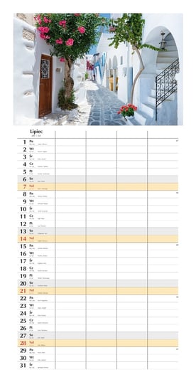 Michalczyk i Prokop kalendarze, kalendarz 2024 planer miesięczny MICHALCZYK i PROKOP