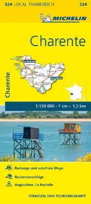 Michelin Charente 1 : 150 000 Michelin Editions, Michelin Editions Des Voyages