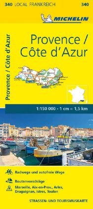 Michelin Provence - Cote d'Azur Michelin Editions, Michelin Editions Des Voyages