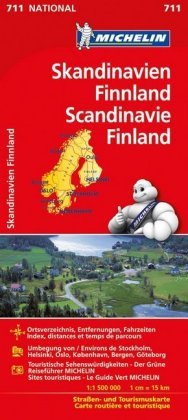 Michelin Skandinavien - Finnland 1 : 1 500 000 Michelin Editions, Michelin Editions Des Voyages