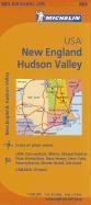 Michelin USA: New England, Hudson Valley Map 581 Michelin Travel&Lifestyle