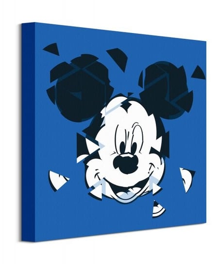 Mickey Mouse Broken Blue - obraz na płótnie Disney
