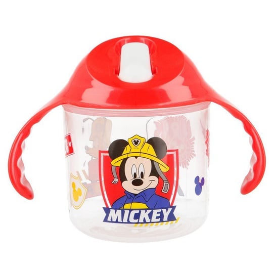 Mickey Mouse - Kubek niekapek z uchwytami 250 ml Forcetop