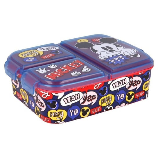 Mickey Mouse - Lunchbox / śniadaniówka z przegródkami Forcetop