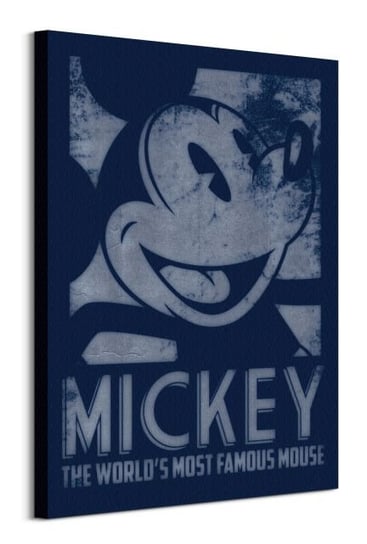 Mickey Mouse Most Famous Mouse - obraz na płótnie Disney