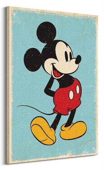 Mickey Mouse Retro - Obraz na płótnie Myszka Miki