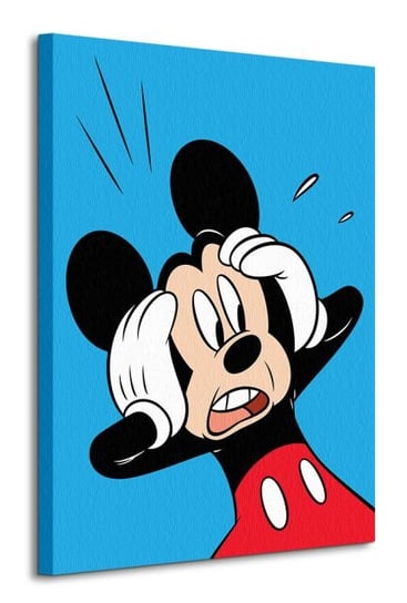 Mickey Mouse Shocked - obraz na płótnie Disney
