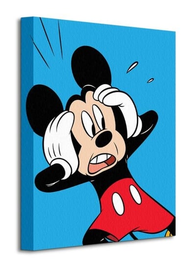 Mickey Mouse Shocked - obraz na płótnie Disney