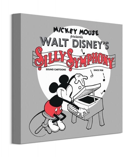 Mickey Mouse Silly Symphony - obraz na płótnie Disney