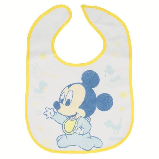 Mickey Mouse - Śliniak mały na rzep (2 szt) Myszka Miki