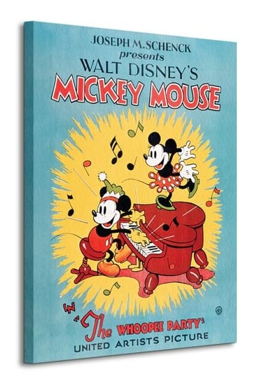 Mickey Mouse The Whoopee Party - obraz na płótnie Disney