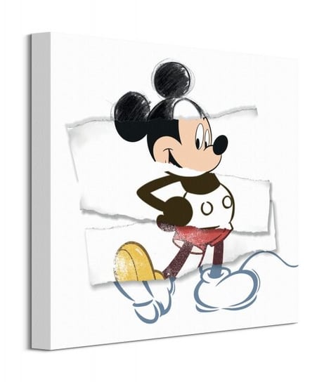 Mickey Mouse Torn - obraz na płótnie Disney