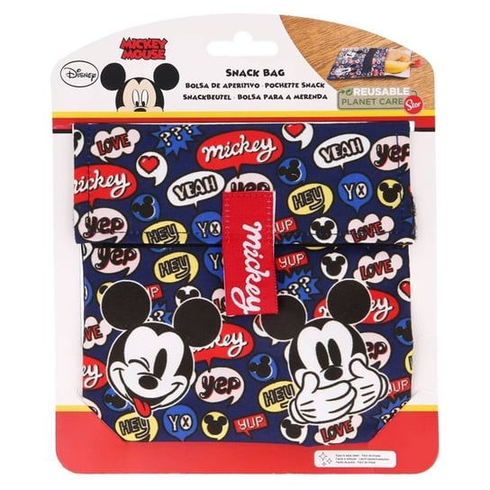 Mickey Mouse - Wielorazowa Torba Lunchowa Myszka Miki