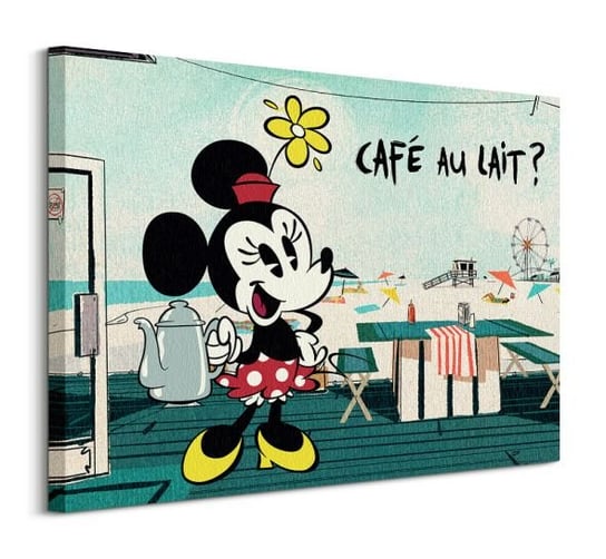 Mickey Shorts Cafe Au Lait - obraz na płótnie Disney