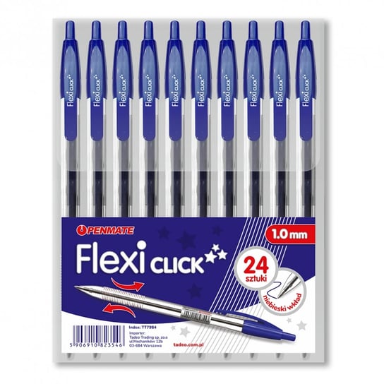 Micro, Długopis automatyczny Gr Flexi Click Wb A 24 Micro