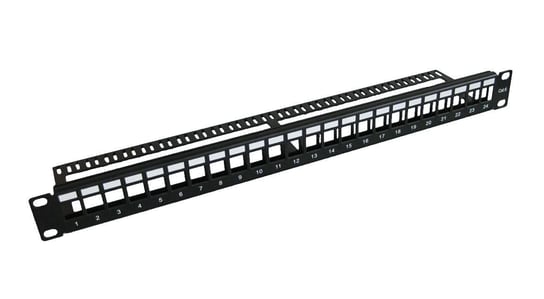 Microconnect 19" Blank Patch Panel, 24Port, Inny producent