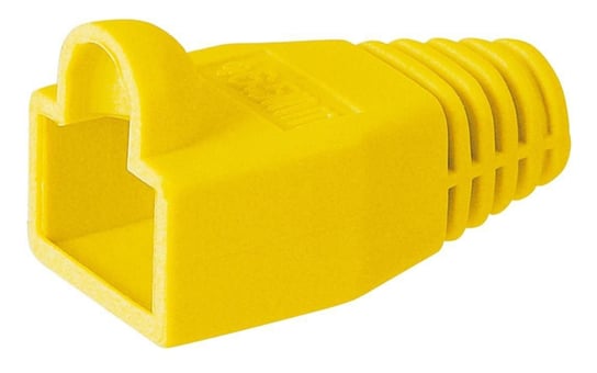 Microconnect Boots Rj45 Yellow, 50Pcs Microconnect