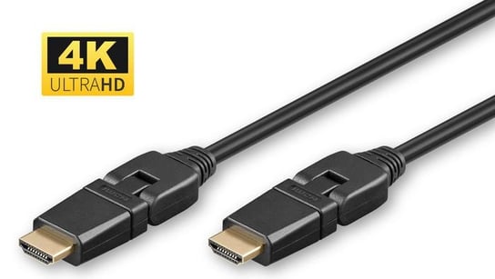 Microconnect Hdmi 1.4 Cable, 360° Rotatable, 1.5M Microconnect