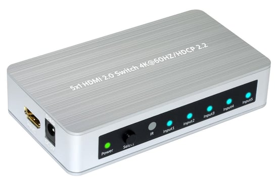 Microconnect Hdmi 2.0 Switch 5 To 1 Way HP