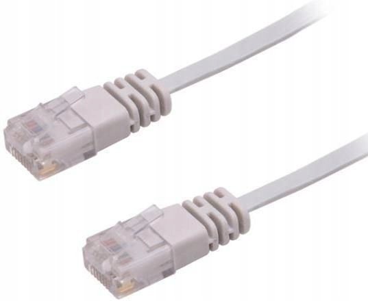 Microconnect U/Utp Cat6 1M Szary Płaski Microconnect