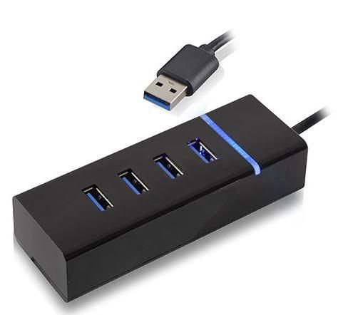 Microconnect Usb3.0, 4 X Usb Type A, 5Gbps, Black Microconnect