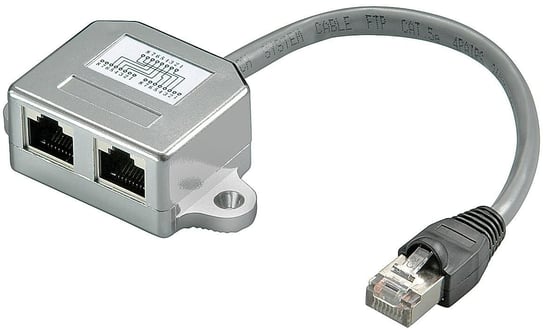 Microconnect Y-Adapter Rj45-2Xrj45 M/F 8P Microconnect