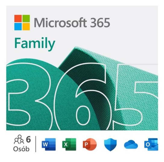 Microsoft 365 Family ESD (kod cyfrowy) Microsoft