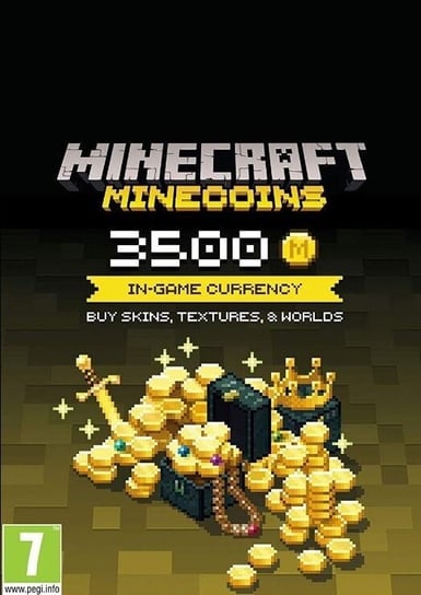 Microsoft Game Studio, Minecraft Minecoins Pack 3500 Coins, PC Microsoft Game Studio