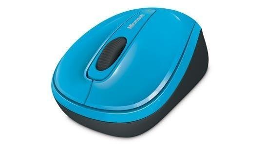 Microsoft Gmf-00272 Wireless Mobile Mouse 3500 Wireless, Cyan Microsoft