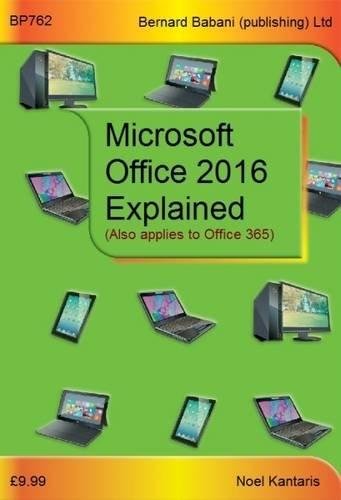 Microsoft Office 2016 Explained Kantaris Noel