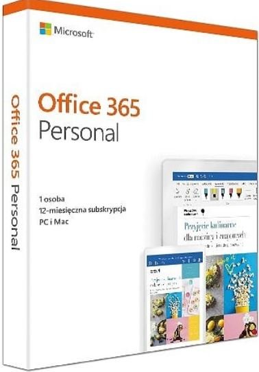 MICROSOFT Office 365 Personal QQ2-00735, 1 użytkownik/5 urządzeń, PL, BOX 