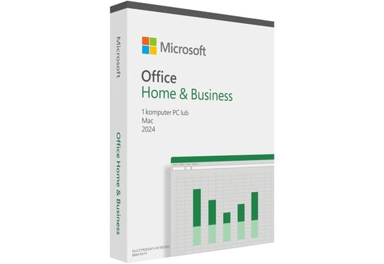 Microsoft® Office Home and Business 2024 Polish EuroZone 1 License Medialess Microsoft