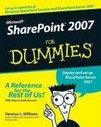 Microsoft SharePoint 2007 For Dummies Williams Vanessa L.
